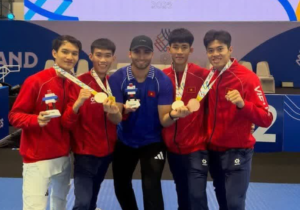 درخشش تیم ملی تکواندو ویتنام با هدایت مربی قزوینی