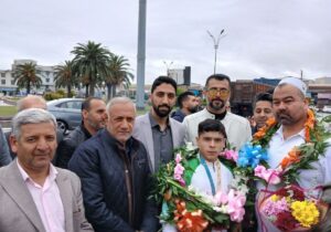 استقبال از قهرمانان پاراآسیایی گلستان در کردکوی