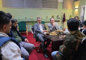 بازدید معاون امور جوانان وزارت ورزش و جوانان از استودیوی ضبط ویژهبرنامه «جایزه جوان سال ۱۴۰۴»