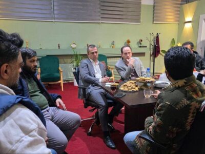 بازدید معاون امور جوانان وزارت ورزش و جوانان از استودیوی ضبط ویژهبرنامه «جایزه جوان سال ۱۴۰۴»