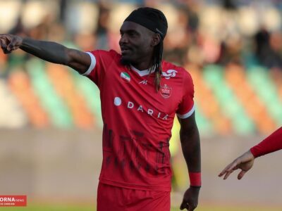 پاگشای  رسمی تیوی بیفوما با دبل مقابل آلومینیوم اراک