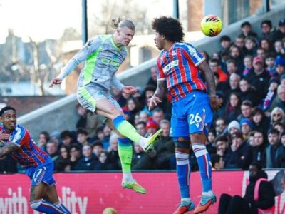 با پیروزی مقابل کریستال پالاس؛ منچسترسیتی تعقیب آرسنال را ادامه داد