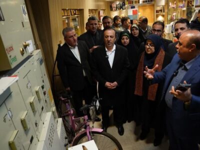 بازدید سخنگوی دولت از نمایشگاه دائمی توانمندیهای صنایع کوچک در شهرک صنعتی کاسپین قزوین