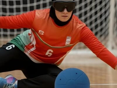 قهرمانی ورزشکار کرمانشاهی در مسابقات گلبال پاراآسیایی