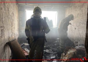 مهار آتش‌ در برج مسکونی دهکده المپیک