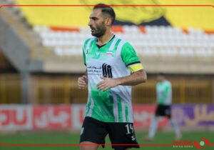 آرام به وسط دروازه قنبری در دقیقۀ ۲۸