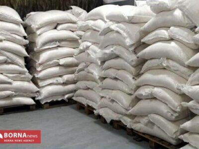 ضربه پلیس کنگاور به احتکارچیان شکر/ بیش از ۲۱ تن شکر کشف شد