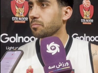 بازیکن تیم بسکتبال گلنور:برد مقابل طبیعت شروع واقعی گلنور در نیمفصل دوم است