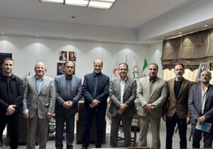 دیدار مسئولان و کادر فنی تیم ملی کاراته با رئیس کمیته ملی المپیک