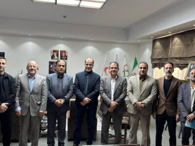 دیدار مسئولان و کادر فنی تیم ملی کاراته با رئیس کمیته ملی المپیک