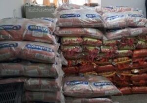 کشف کالاهای احتکاری میلیاردی در گرمی/۴ تن برنج و ۱۶۸ لیتر روغن توقیف شد