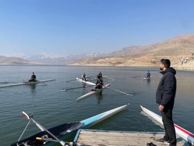 حضور ۱۴ قایقران بانو در اردوی تیم ملی روئینگ به میزبانی ارومیه