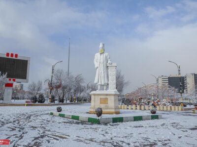 برف به کمک کاهش آلودگی هوا اراک آمد / مدیریت بحران استان آماده باش است