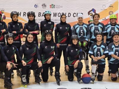 صعود دختران اسکیت رولبال ایران به نیمه نهایی جام جهانی با پیروزی مقابل آرژانتین