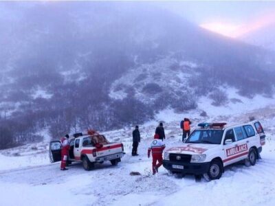 نجات ۱۱ مصدوم از اتباع خارجی از سرمای منطقه کوهستانی خوی