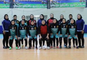 برتری بانوان فوتسالیست گلبرگ تاکستان مقابل نماینده کرمان