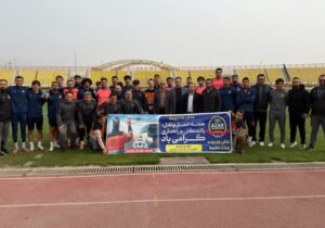 همافزایی راهداری قزوین و تیم لیگ برتری شمسآذر برای ترویج فرهنگ ایمنی حملونقل