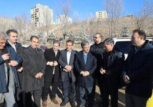 شتاب‌گیری اجرای پروژه تقاطع غیرهمسطح کمربندی سرعین با حضور استاندار اردبیل