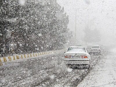 هشدار بارش باران شدید و برف و کاهش محسوس دما