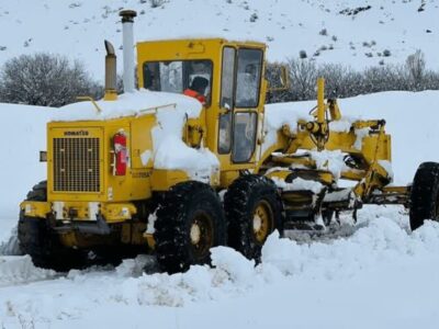 انسداد مسیر سربیژن به راین به دلیل بارش برف