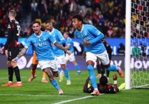 ناپولی با عبور از میلان به فینال سوپرجام ایتالیا رسید