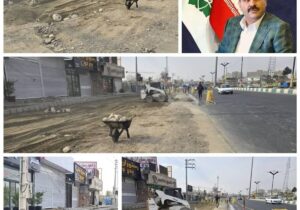 عملیات تعریض محور اصلی شهریار_تهران با رویکرد تخصصی ترافیکی