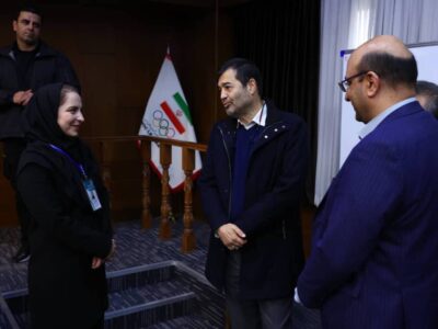 بازدید وزیر ورزش از فرایند انتخابات کمیسیون ورزشکاران کمیته ملی المپیک