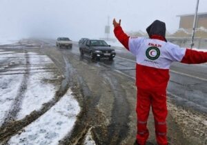 آماده باش۲۲ هزار امدادگر در زمستانی پر بارش