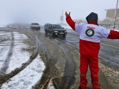 آماده باش۲۲ هزار امدادگر در زمستانی پر بارش