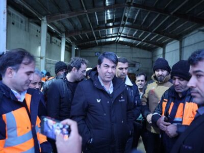 استاندار کرمان در بازدید از راهداری گردنه سربیژن: یکی از کم‌سابقه‌ترین بارش‌ها را در استان کرمان تجربه می‌کنیم/با اقدامات پیشگیرانه؛ تلفات جانی نداشتیم و خسارت‌ها به حداقل کاهش پیدا کرد