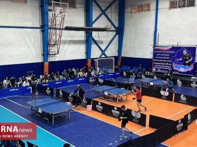 پایان لیگ تنیس روی میز نوجوانان پسر کشور در رشت