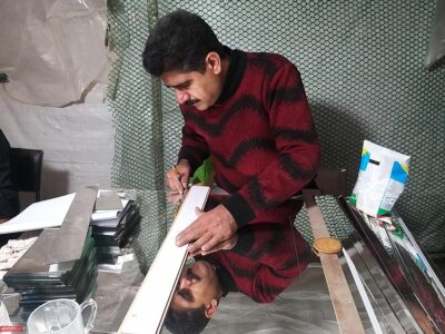 روند ساخت رواق‌های امیرالمؤمنین(ع) و امام‌حسین(ع) در حرم مطهر رضوی+ گزارش تصویری