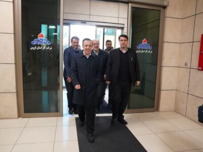 بازدید سرزده استاندار قزوین از شرکت گاز استان