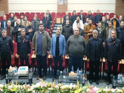 تجلیل از امانتداران راه تولید در آیین روز ملی حملونقل سونگون