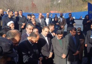 افتتاح سالن ورزشی روستای آری شهرستان بابل با حضور معاون وزیر ورزش و جوانان