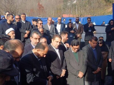 افتتاح سالن ورزشی روستای آری شهرستان بابل با حضور معاون وزیر ورزش و جوانان