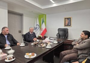 دیدار مدیرعامل شرکت توسعه و نگهداری اماکن ورزشی با نماینده مجلس و رئیس فدراسیون وزنه برداری
