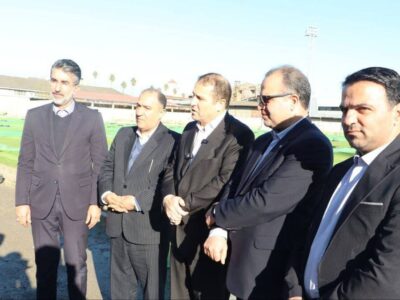 بازدید معاون وزیر ورزش و جوانان از پروژه‌های ورزشی شهرستان بابل