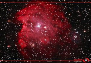 نمایی زیبا از آسمان شب در مریخ