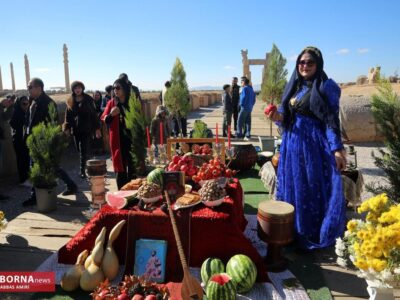 جشن یلدا در تخت جمشید