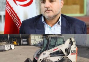 ناوگان ماشین‌آلات عمرانی شهرداری محمدیه با الحاق یک دستگاه مینی‌لودر تقویت شد  
