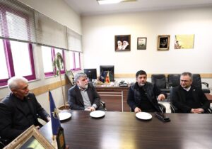 دیدار رئیس فدراسیون کشتی با مسئولان مرکز مقاومت بسیج وزارت ورزش