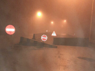 محور فیض آباد-سانیج -سخوید مسدود شد