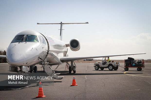 تمرین کامل طرح اضطراری در فرودگاه شهدای زنجان برگزار می شود