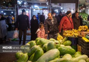 یلدا در ترازوی معیشت؛ بازار قزوین و روایت یک شب طولانی‌تر از همیشه