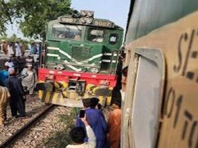 دو پلیس در تصادف قطار در پنجاب پاکستان کشته و سه نفر زخمی شدند
