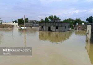 گرفتاری پنج روزه عشایر جاسکی میان سیلاب