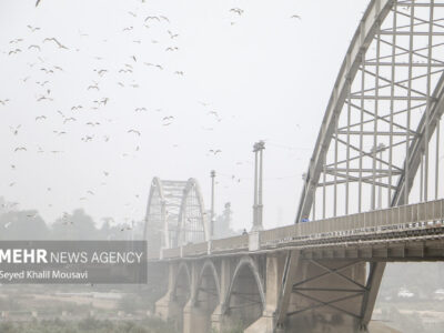 صدور هشدار نارنجی هواشناسی خوزستان؛ مه غلیظ و کاهش دید در جادهها
