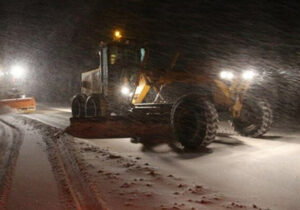 محور سبزوار- طبس مسدود شد