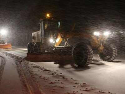 محور سبزوار- طبس مسدود شد